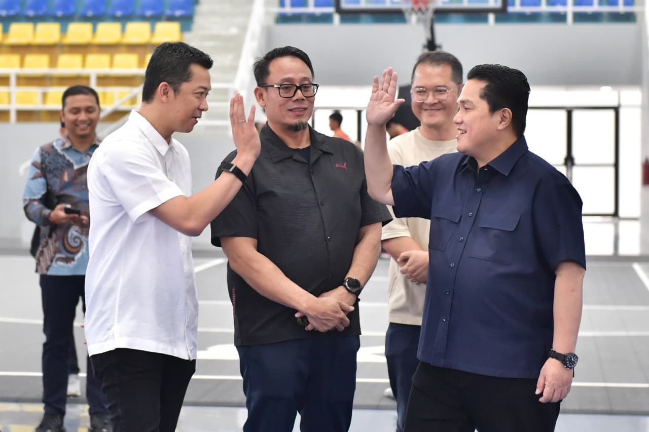 Tinjau CYESC, Motivasi Menpora Erick untuk Atlet: Kalian Harus Punya Mimpi Juara Olimpiade!
