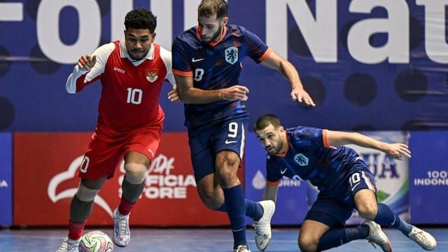 Kalahkan Indonesia 3-2, Latvia Sapu Bersih Kemenangan di Aqua Futsal Four Nation Cup 2025