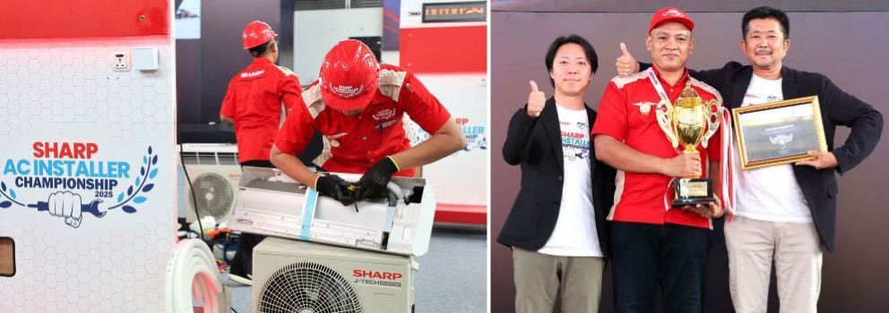 Sharp AC Installer Championship 2025 Dukung Peningkatan Kompetensi Teknisi AC Indonesia