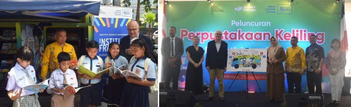 IFI Resmikan Perpustakaan Keliling BIMO, Promosikan Literasi di Kalangan Anak Muda