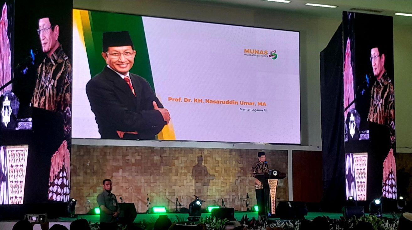 Sinergi Menuju Indonesia Emas 2045: Menag Nasaruddin Umar Resmi Buka Munas ke-VI Hidayatullah 2025