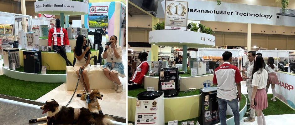 Sharp Rangkul Pecinta Hewan Peliharaan di International Pet Expo 2025