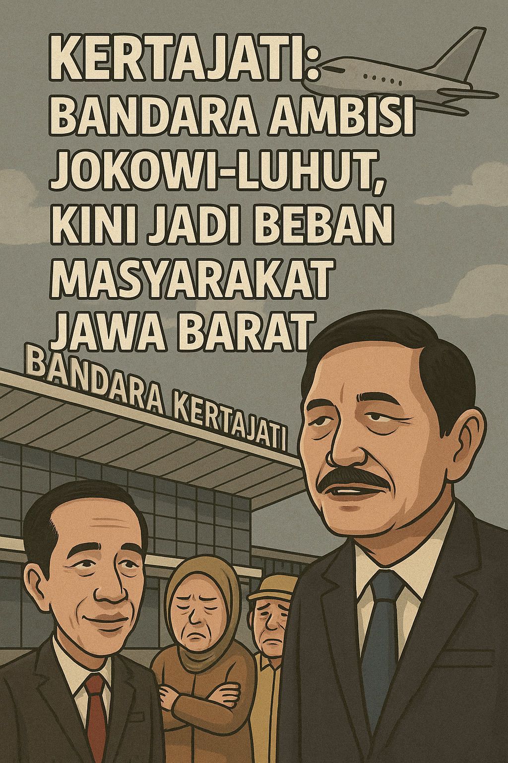 Kertajati: Bandara Ambisi Jokowi-Luhut, Kini Jadi Beban Masyarakat Jawa Barat