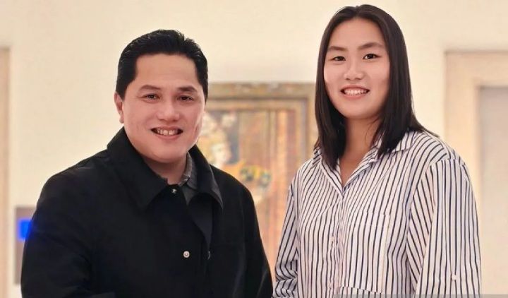 Menpora Erick Thohir  Dukung Janice Tjen Tampil di Olimpiade