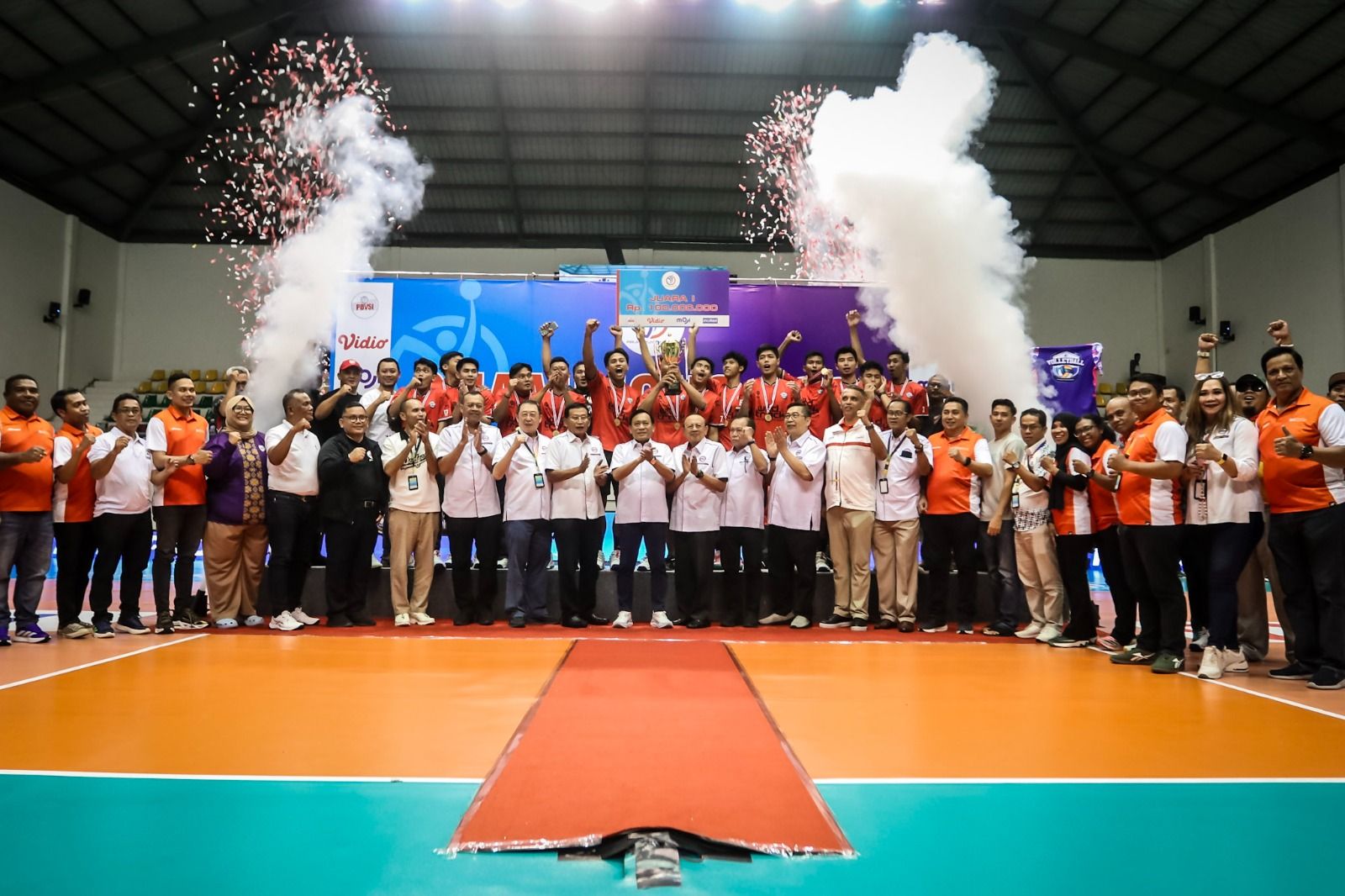 Perumda Juara Piala Ketum PP. PBVSI