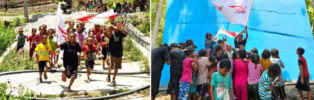 Pipa Sepanjang 8,2 Kilometer Alirkan Air Bersih bagi Warga di Fafinesu, NTT