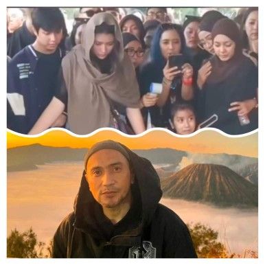 Gary Iskak Dimakamkan di TPU Tanah Kusir, Richa Novisha Antarkan Suami ke Pemakaman 