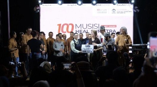 Kementerian Ekraf dan 100 Musisi Gelar Konser Amal untuk Korban Banjir Sumatera