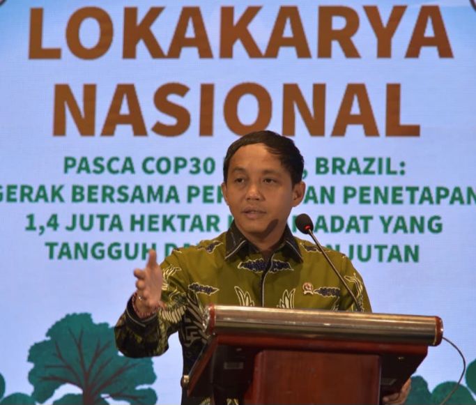 Percepat 1,4 Juta Hektare Hutan Adat, Menhut Raja Juli Antoni: Saatnya Ubah Cara Kelola Hutan