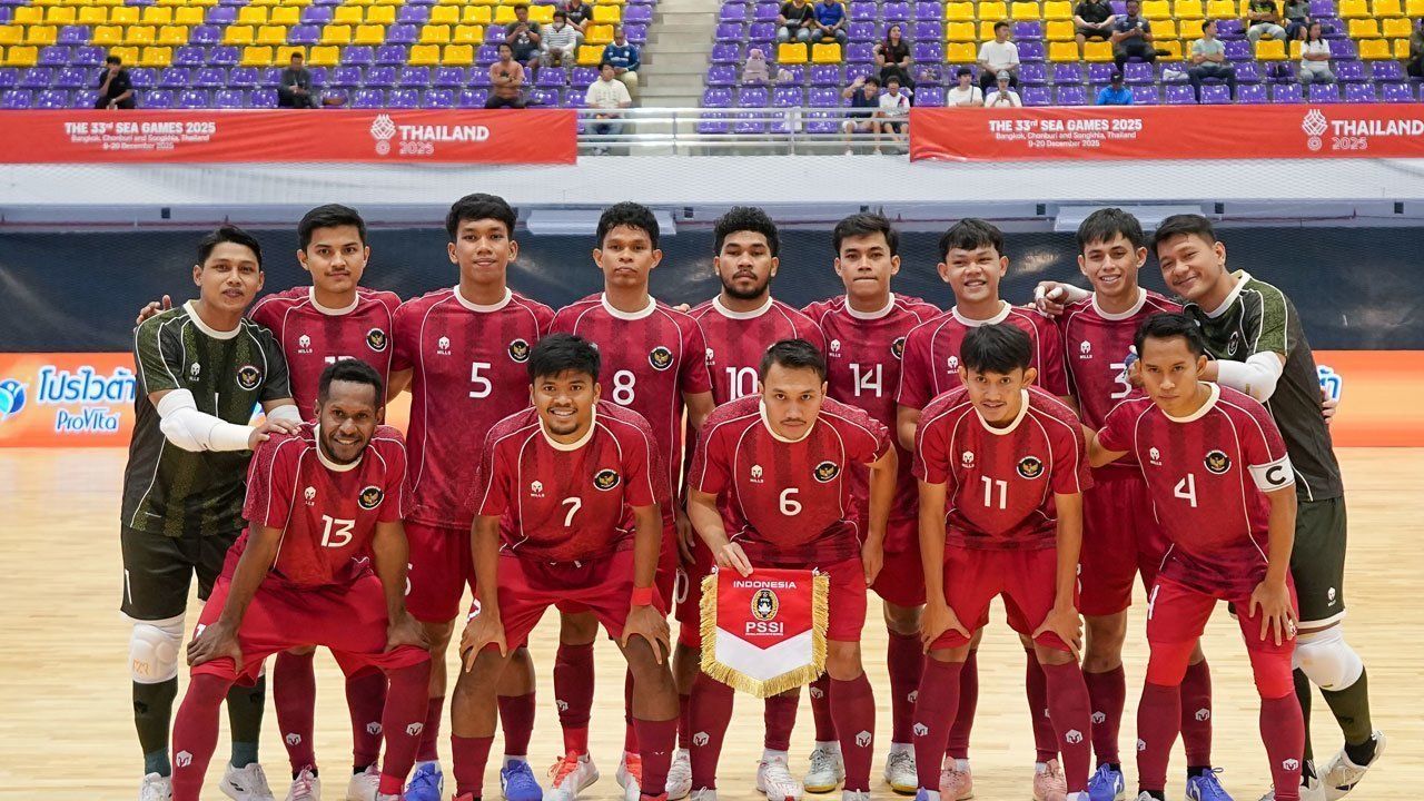 Futsal Sea Games 2025: Indonesia Raih Emas ke-91 Usai Bantai Thailand 6-1