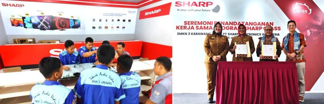 Program Pendidikan Vokasi Sharp Class Bangun SDM Masa Depan