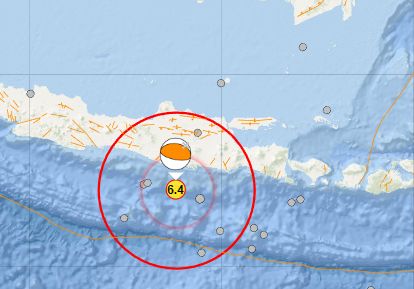 Pacitan Diguncang Gempa M64, BMKG: Merupakan Gempa Megathrust dengan Kedalaman Dangkal 