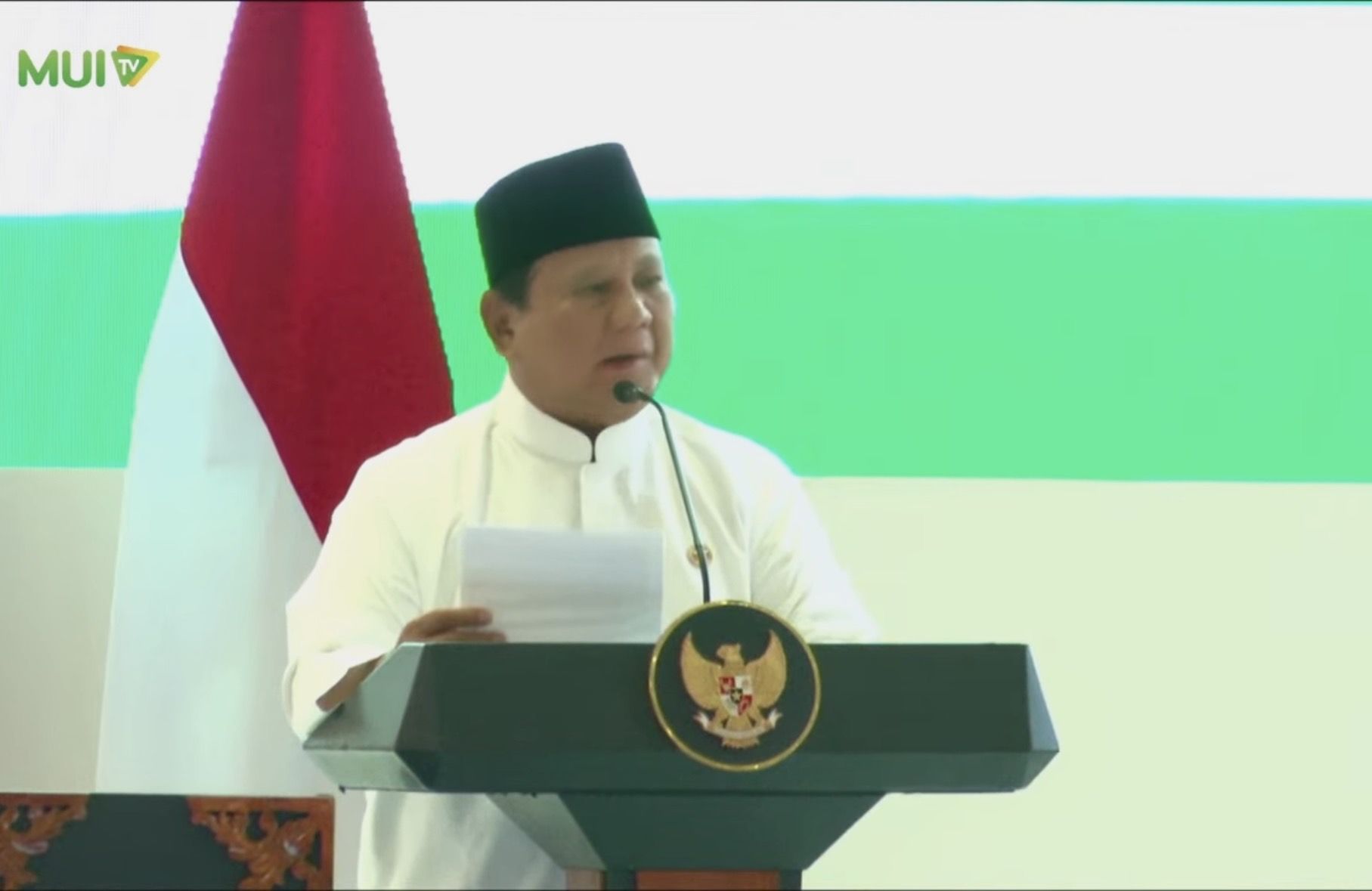 Presiden Prabowo: MUI Memberi Saya Cambukan Semangat!