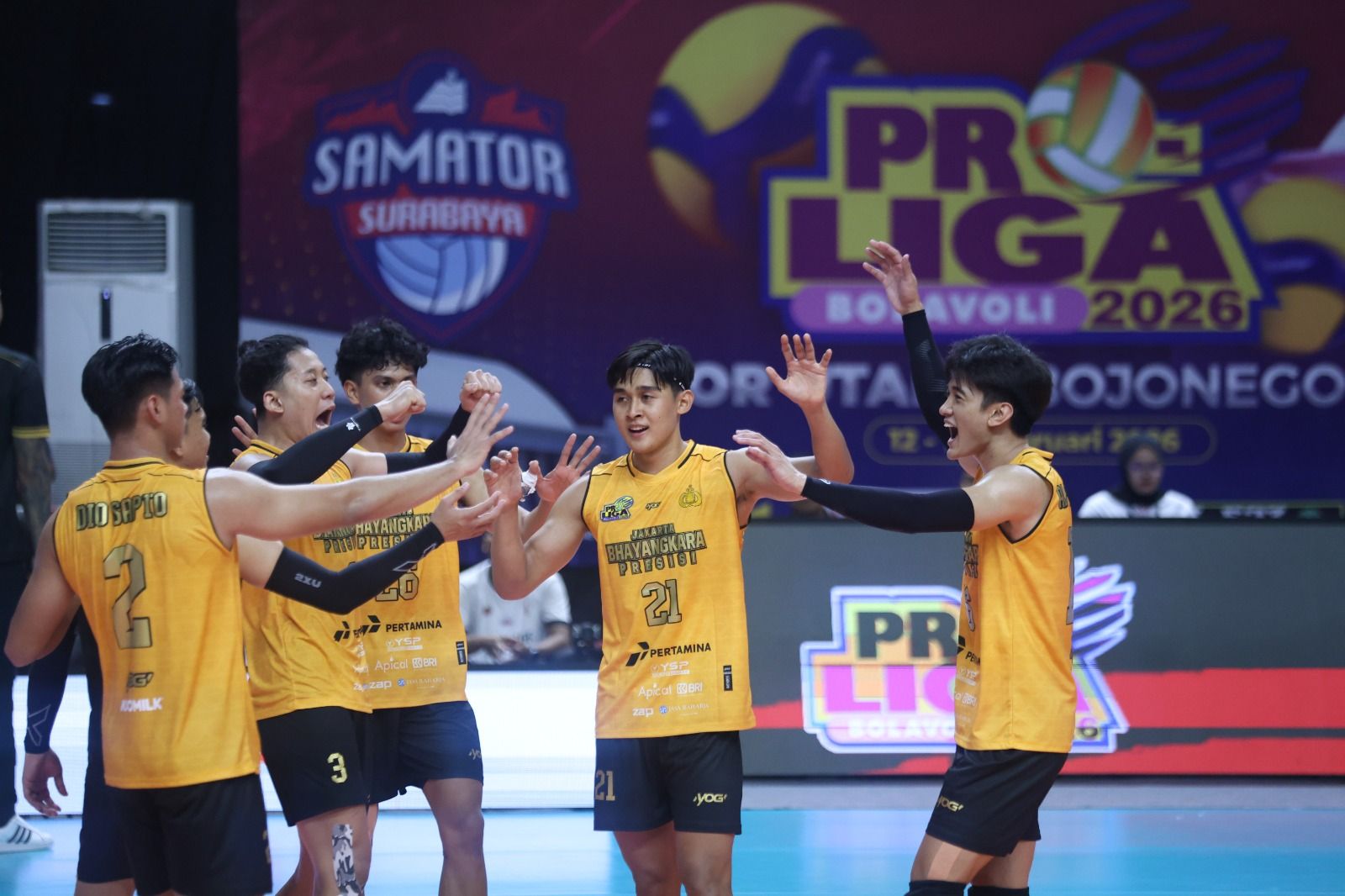 Proliga 2026: Bhayangkara Presisi Masih Terlalu Tangguh bagi Garuda Jaya
