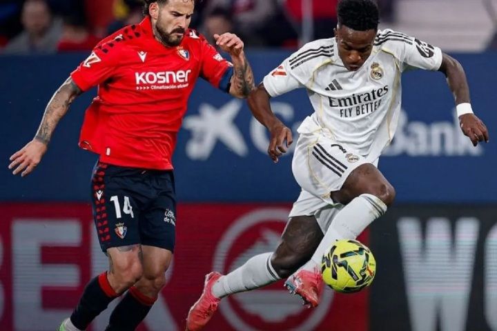 Liga Spanyol: l Real Madrid Meradang di Kandang Osasuna, kalah 1-2