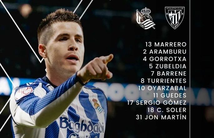 Tekuk Athletic Club 1-0, Real Sociedad ke Final Copa del Rey