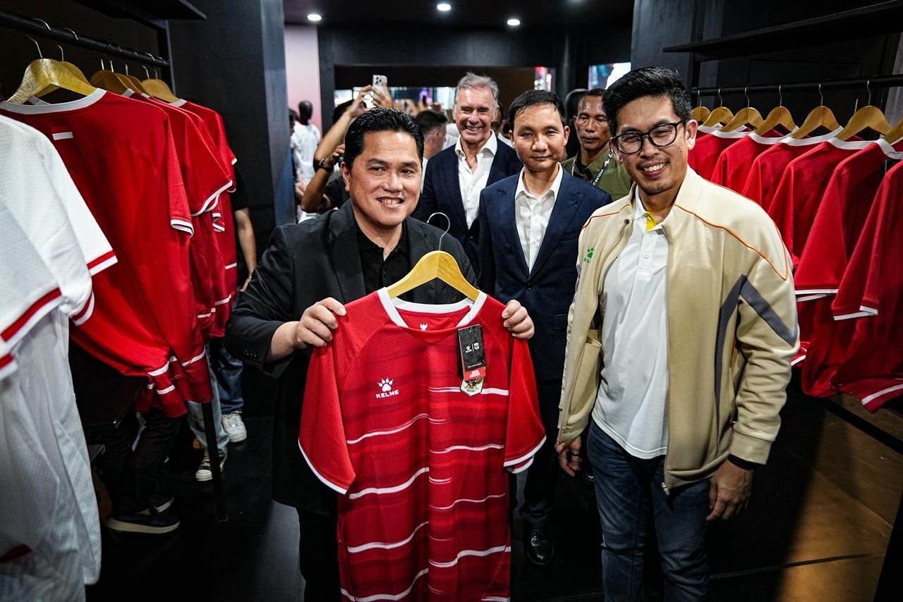 Erick Thohir Bangga Desain Batik Di Jersey Timnas Agar Tidak Di Klaim Bangsa Lain