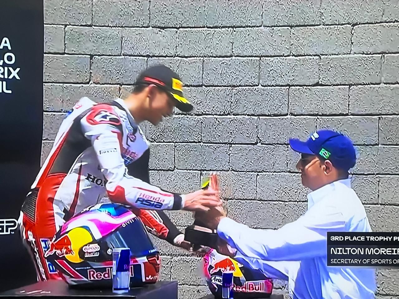 Veda Ega Posisi Ketiga Klasemen Usai Podium GP Brasil