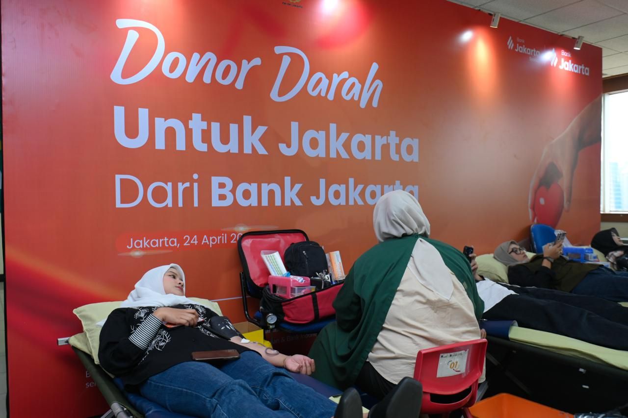 Bank Jakarta Gandeng PWI Jaya dan PMI DKI Jakarta Gelar Donor Darah, Bantu Ketersediaan Darah di DKI Jakarta 