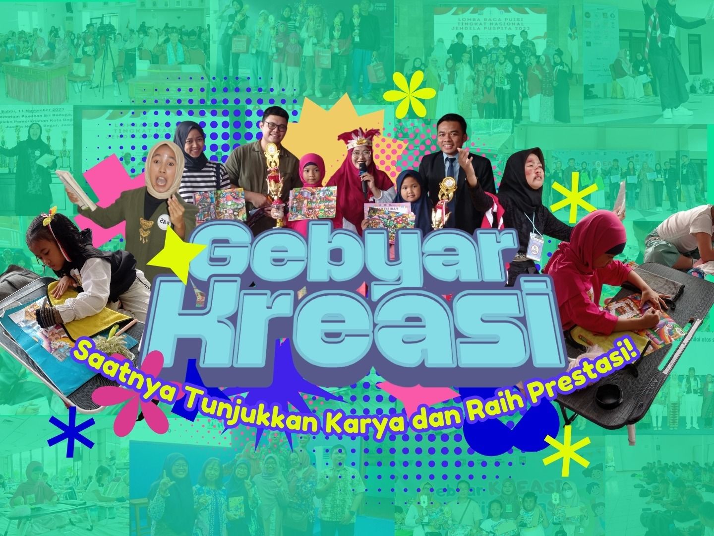 Semarak Gebyar Kreasi: Ajang Literasi dan Seni yang Sarat Edukasi dan Inspirasi