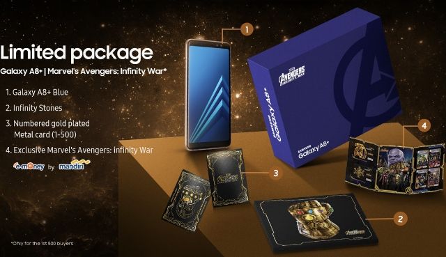 Indonesia Sambut Samsung Galaxy A8+; Special Edition 