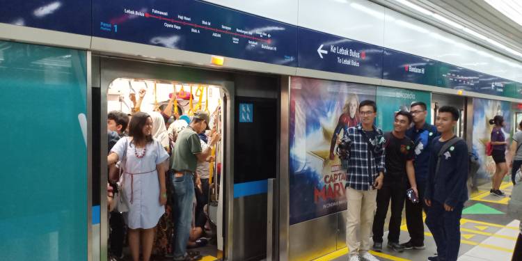 MRT Jakarta Diresmikan; Usung 5 Budaya Positif