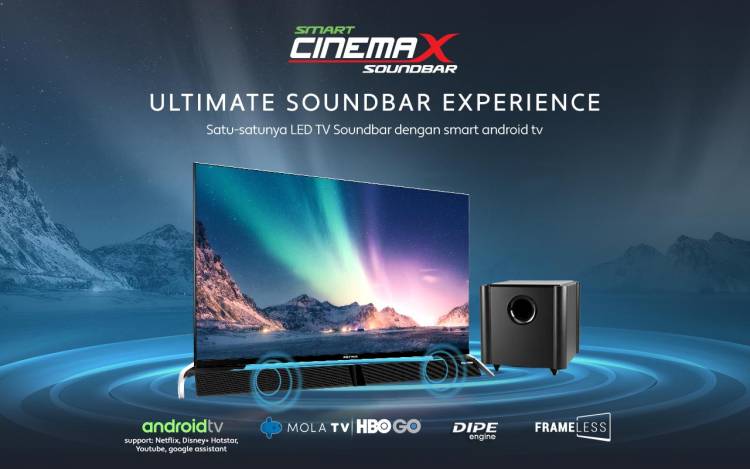 Smart Cinemax Soundbar; Punya OS Keren