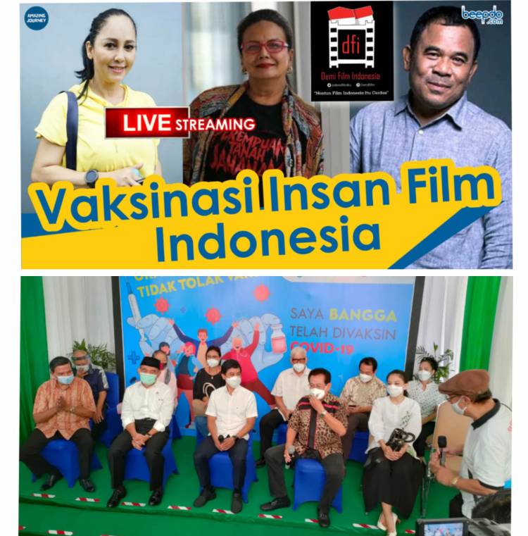 DFI Di Bulan Film Nasional; Gelar Vaksinasi Insan Perfilman