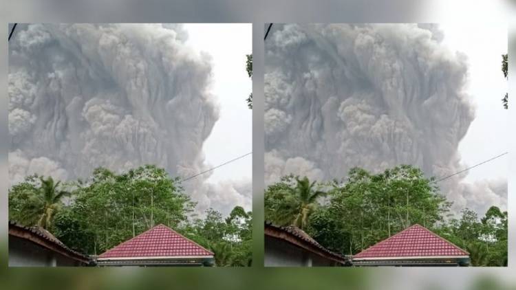 Waspada Bahaya Abu Vulkanis Kenai Tubuh Akibat Meletusnya Gunung Semeru