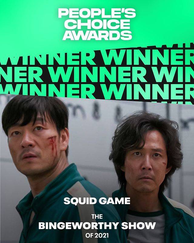 Hasil People's Choice Awards 2021 Kategori Sinema, Squid Game  Melejit, Marvel dan Disney Masih Mendominasi