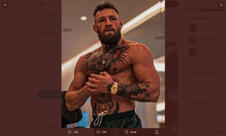 Ditantang di Twitter, Juara Kelas Ringan UFC Siap Ladeni Conor McGregor