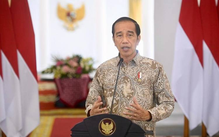 Jokowi: Mari Gaungkan Solidaritas dan Gotong Royong !