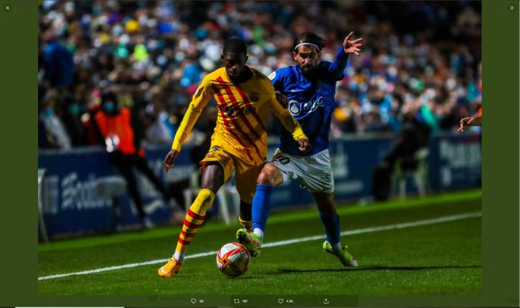 Hasil Linares vs Barcelona: Menang Tipis, Blaugrana Melaju ke Babak 16 Besar Copa del Rey