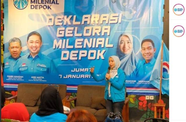 Partai Gelora Siap Jadi Wadah Kaum Milenial untuk Melirik Politik