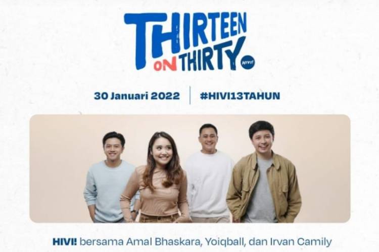 Tandai Perjalanan 13 Tahun, HIVI! Adakan Konser Offline Bertajuk "ThirteenOnThirty"