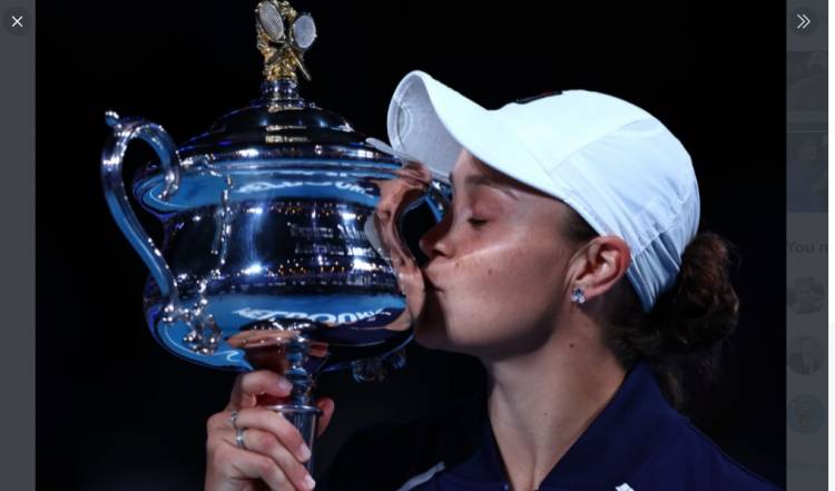 Juara Australian Open 2022, Ashleigh Barty: Ini adalah Mimpi yang Jadi Kenyataan