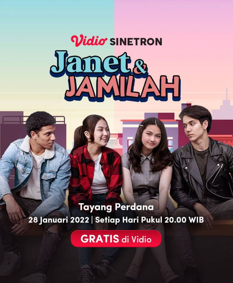 Janet & Jamilah di VIDIO; Telah Tayang