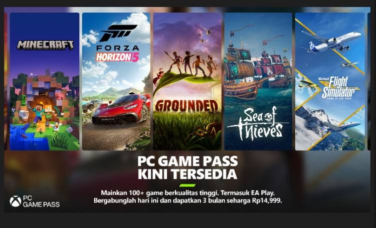 PC Game Pass; Kini Hadir Di Tanah Air