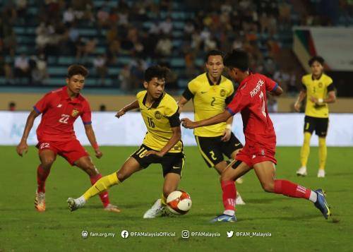 Sepakbola Putra Sea Games 2021 : Timnas Malaysia U-23 Libas Laos 3-1 