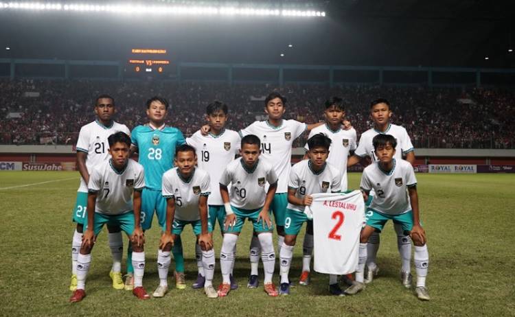 Kualifikasi Piala Asia U-17 2023: Garuda Menang 2-0 atas Timnas Palestina