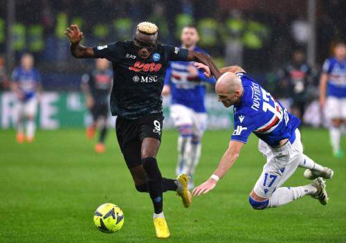 Liga Italia 2022/2023: Napoli Nyaman di Puncak Klasemen, Kalahkan Sampdoria 2-0