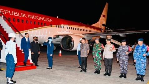 Presiden Jokowi Lakukan Kunjungan Kerja ke Sulut