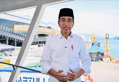 Presiden Joko Widodo Ucapkan Selamat Idul Fitri 1444 Hijriyah