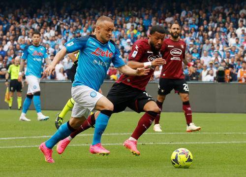 Ditahan Imbang Salernitana, Napoli Tunda Juara Liga Italia 2022/2023