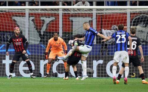Semifinal Leg I Liga Champions 2022/2023: Nerazzurri Menggila, Hajar Tuan Rumah AC Milan dengan Skor 2-0 