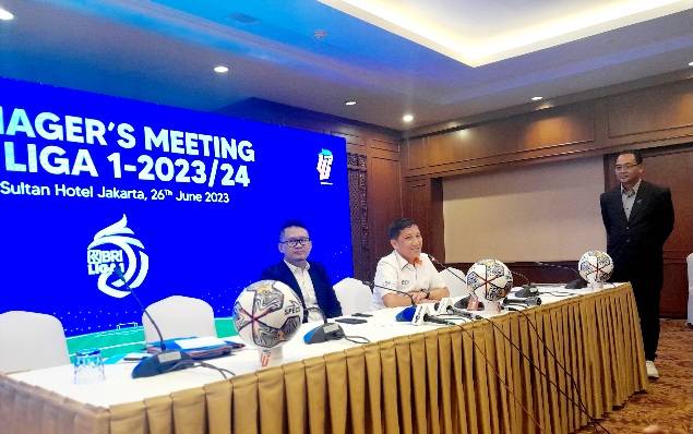 PT LIB Gelar Manager's Meeting Jelang Liga 1 2023/2024 di Hotel Sultan