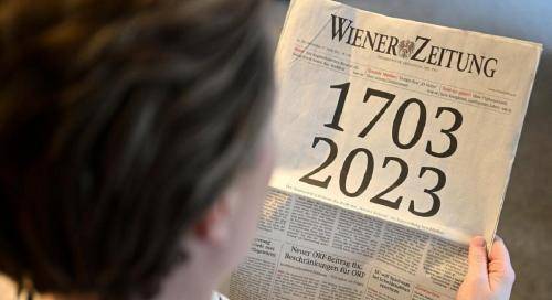 Surat Kabar Tertua di Dunia Berusia 320 Tahun, Wiener Zeitung Cetak Edisi Terakhirnya!