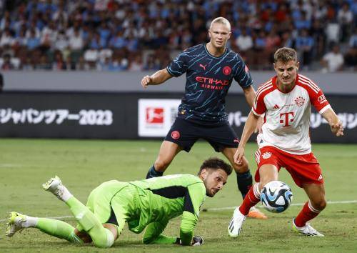 Laga Uji Coba: Manchester City Bungkam Bayern Munchen 1-0