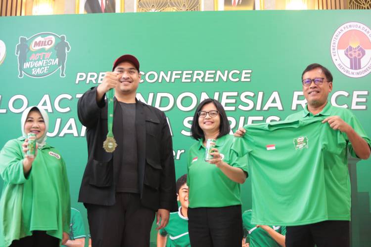 MILO ACTIV Indonesia Race Jakarta Ajak 10.000 Masyarakat Indonesia Berlari 