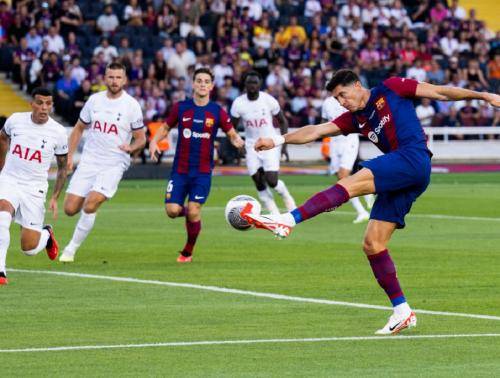 Tekuk Tottenham Hotspur 4-2, Barcelona Juara Tropi Joan Gamper 2023